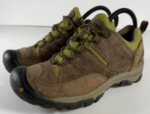 KEEN GTS 0912 Women's Hiking Shoes Brown Olive Green KEEN.DRY Sz 7